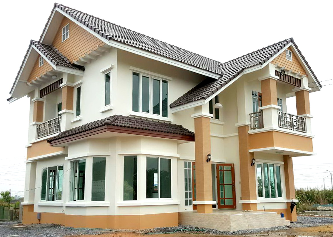 ผลงานบ้าน 2 ชั้น (B-201)