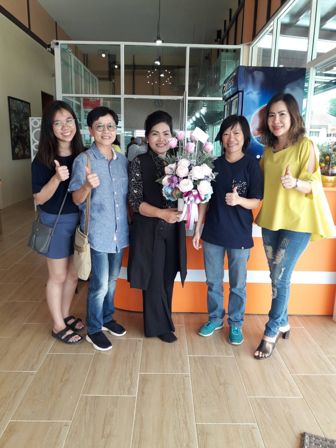 ขอแสดงความยินดีลูกค้าเปิดร้านอาหาร