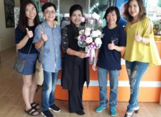 ขอแสดงความยินดีลูกค้าเปิดร้านอาหาร